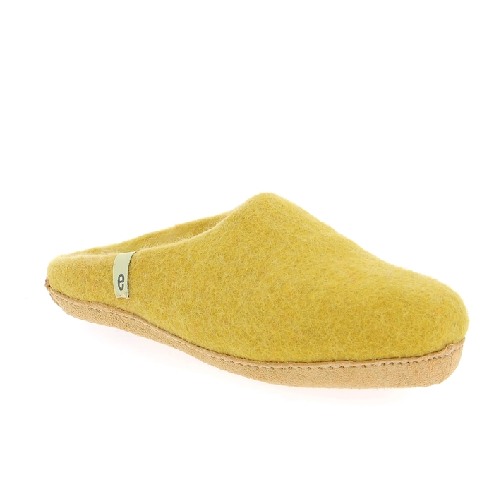 Egos pantoufles jaune jaune