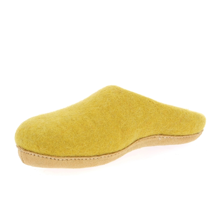 Egos pantoufles jaune jaune