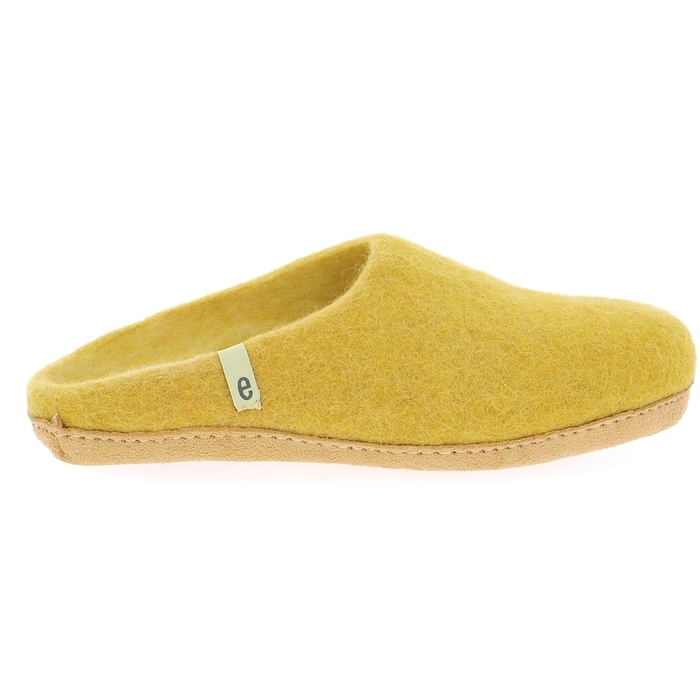 Egos pantoufles jaune jaune