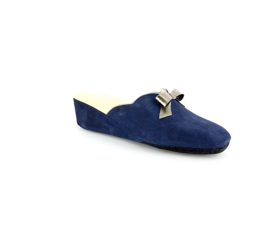 Delaere Pantoffels blauw