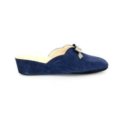 Delaere Pantoffels blauw