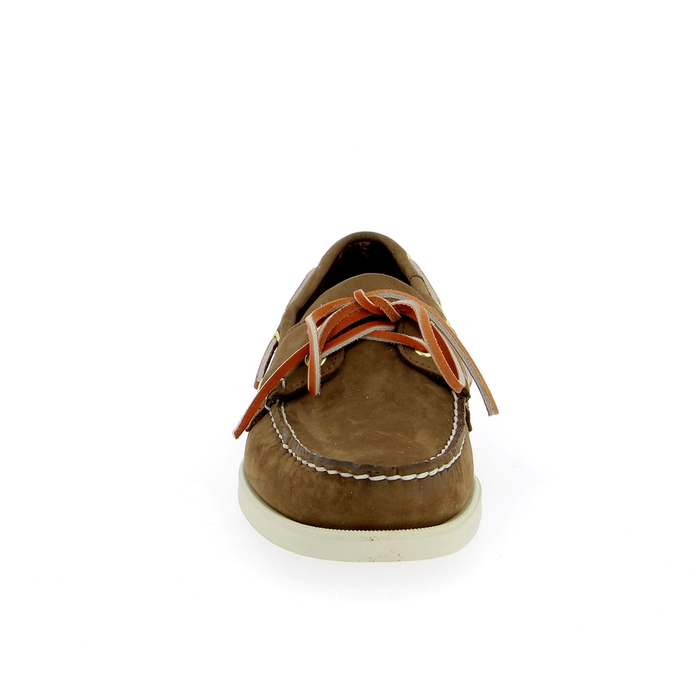 Sebago bateaux brun brun