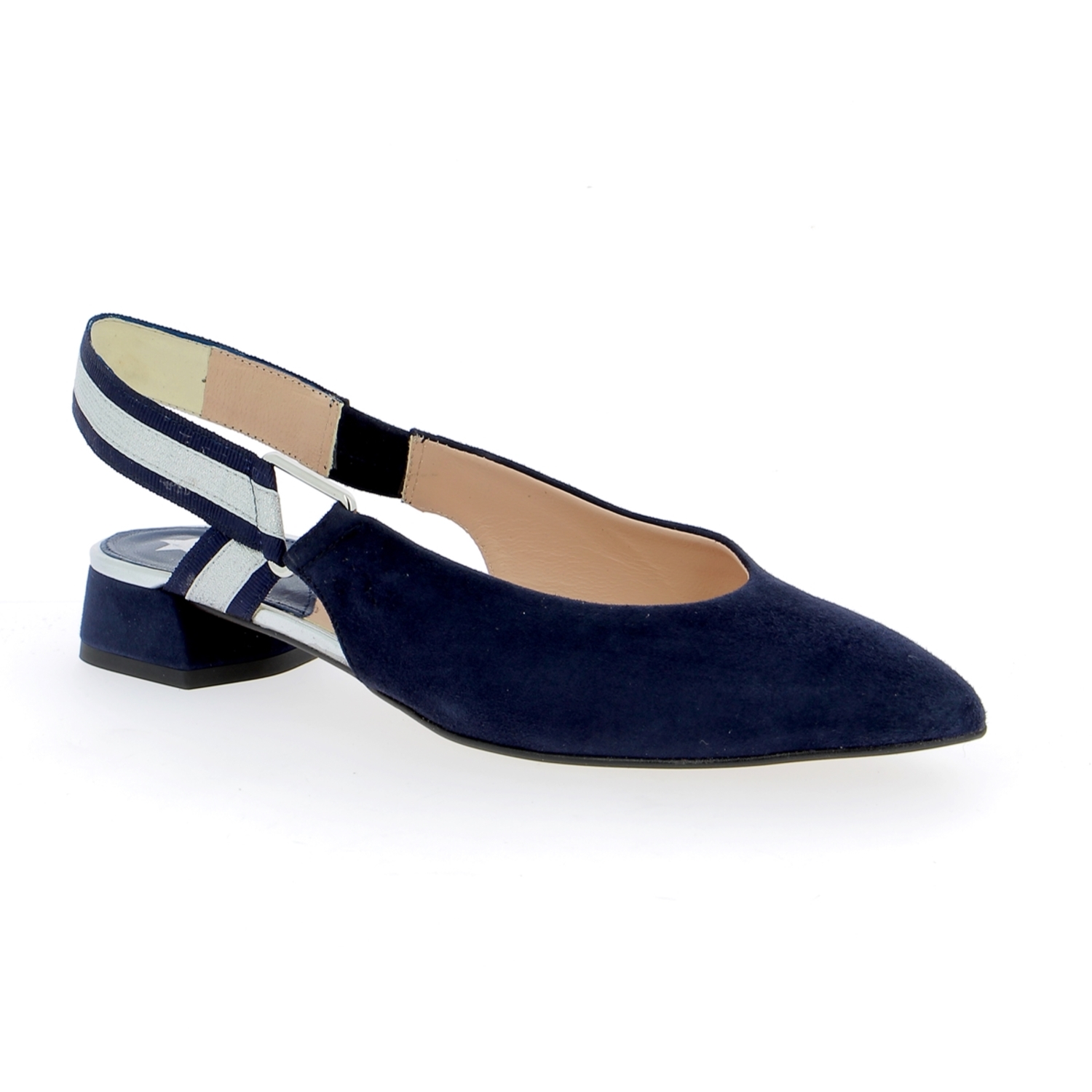 Zoom Maripe décolletés bleu