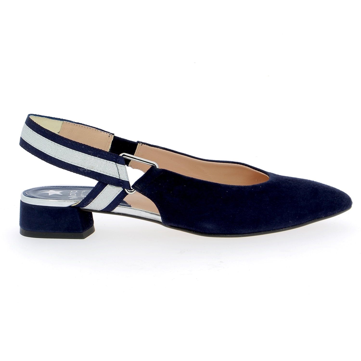 Zoom Maripe décolletés bleu