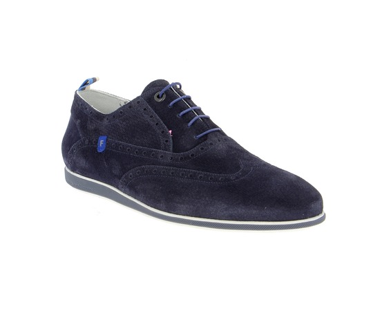 Floris Van Bommel Veterschoenen blauw