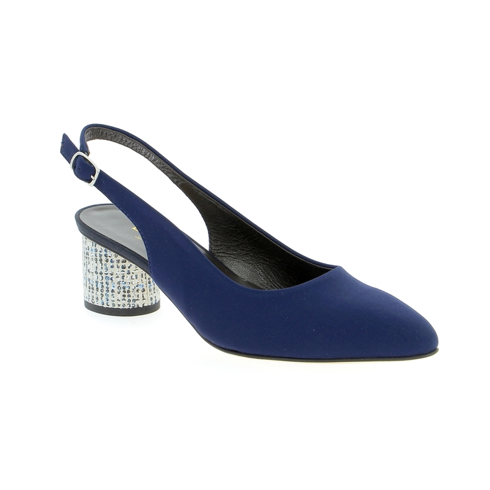 Brunate pumps blauw blauw