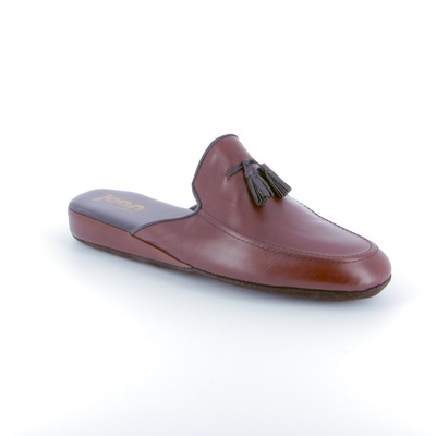 Delaere Pantoffels cognac