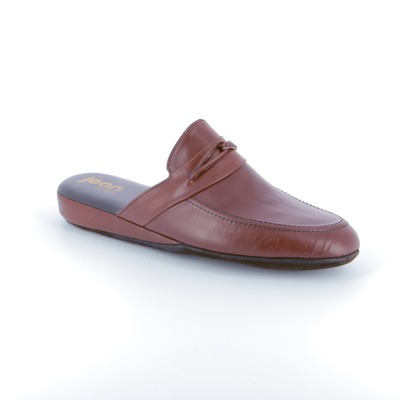 Delaere Pantoffels cognac