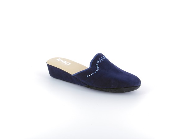 Delaere Pantoffels blauw