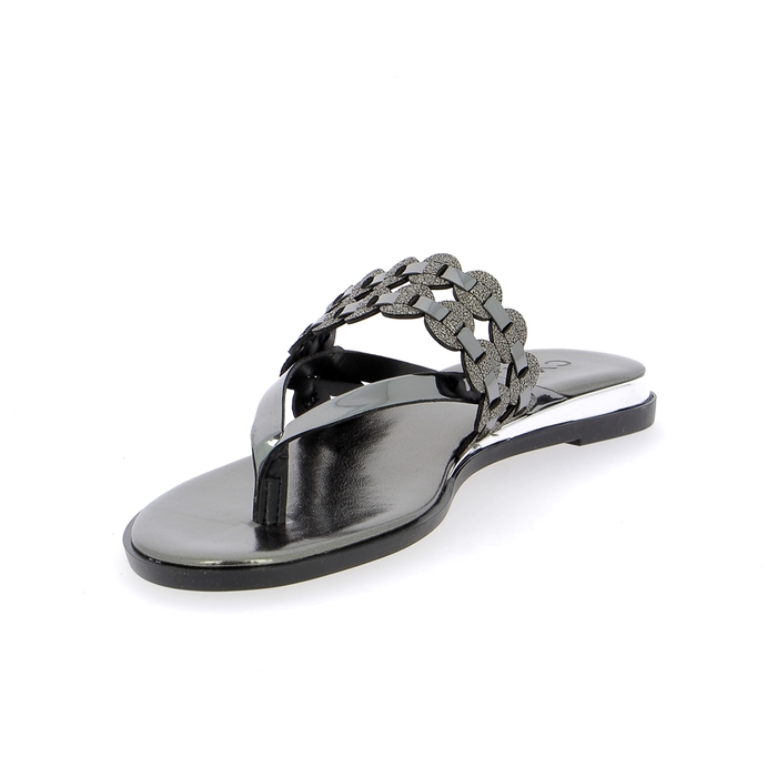 Cypres muiltjes - slippers metaal metaal