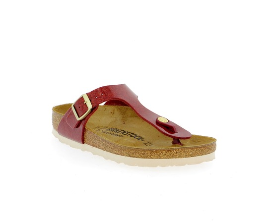 Birkenstock Muiltjes - slippers bordeaux