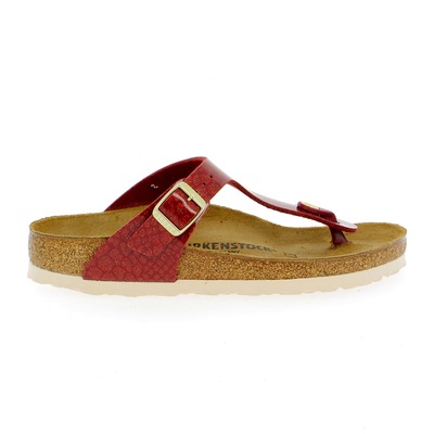 Birkenstock Muiltjes - slippers bordeaux