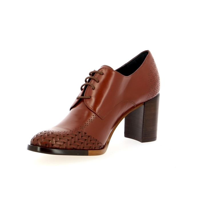 Zinda veterschoenen cognac cognac