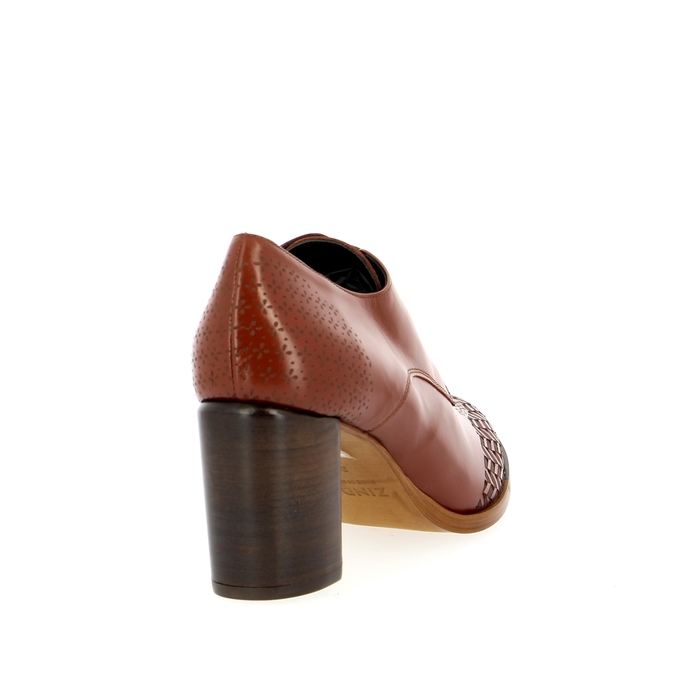 Zinda veterschoenen cognac cognac