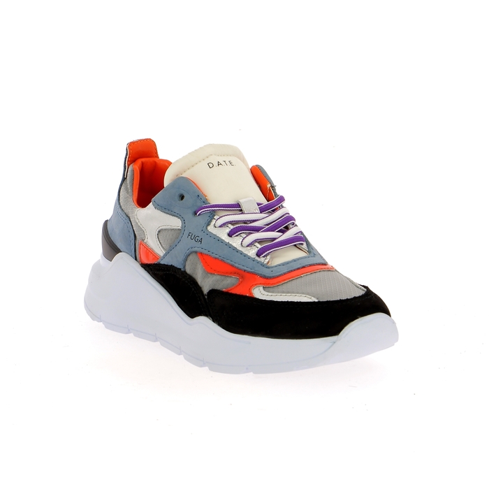 D.a.t.e. sneakers grijs grijs