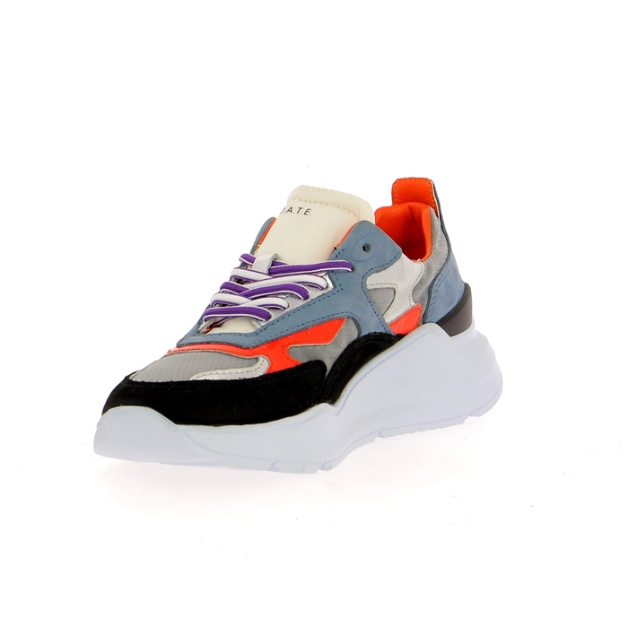 D.a.t.e. sneakers grijs grijs