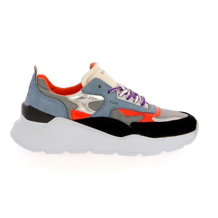 D.a.t.e. sneakers grijs grijs