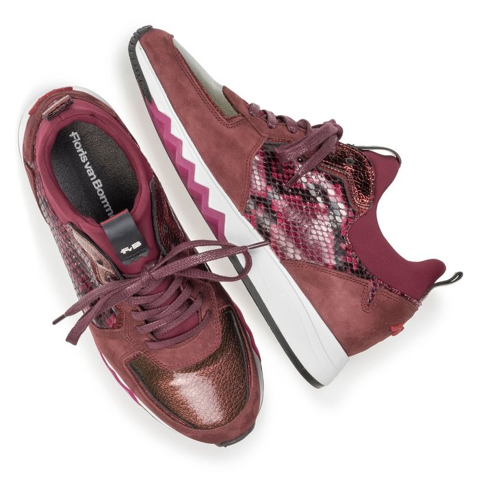 Floris Van Bommel sneakers bordeaux bordeaux