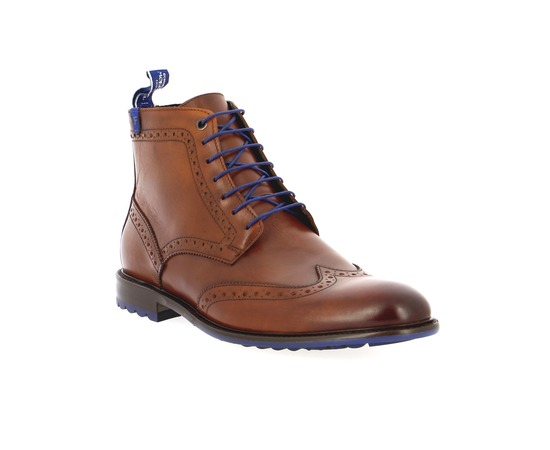 Floris Van Bommel Bottines cognac