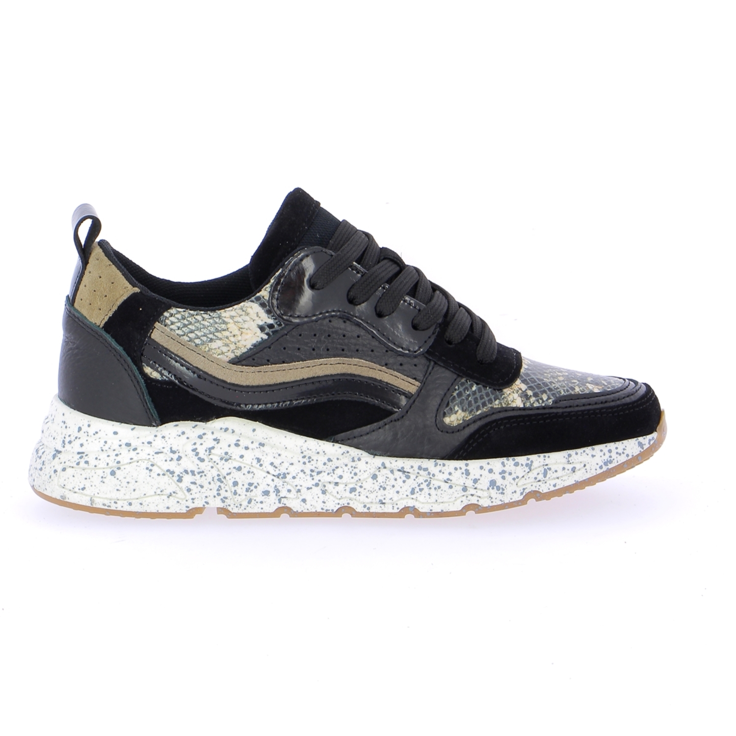 Zoom Poelman sneakers zwart