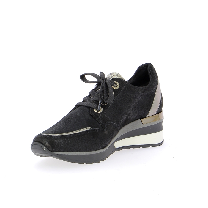 Softwaves sneakers zwart zwart