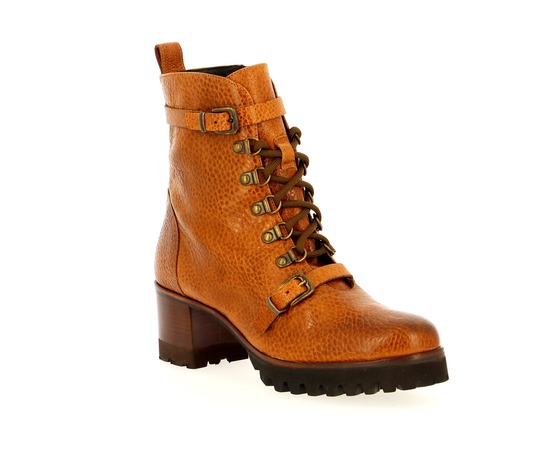 Zinda Bottines cognac