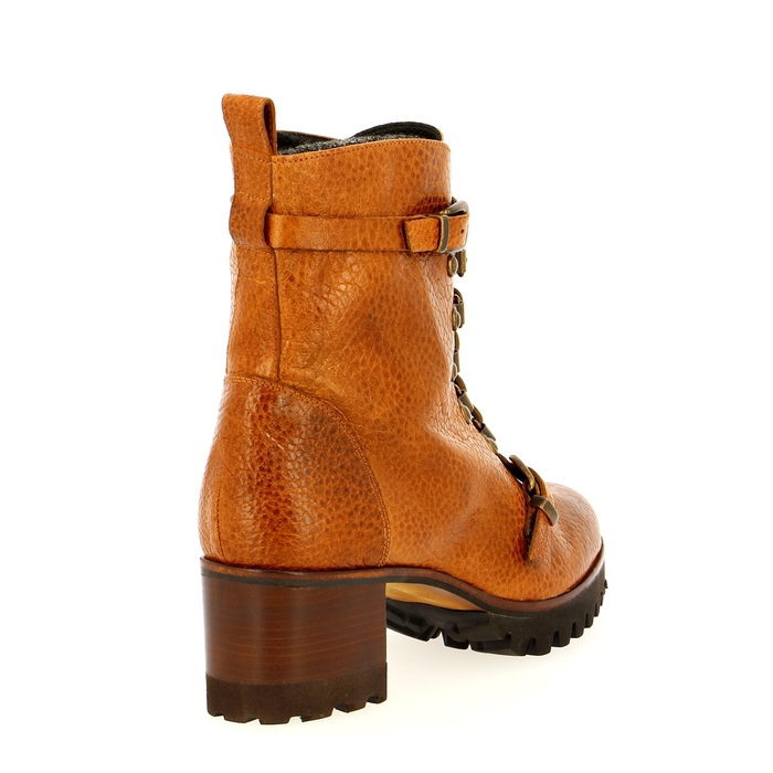 Zinda bottines cognac cognac