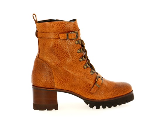 Zinda Bottines cognac