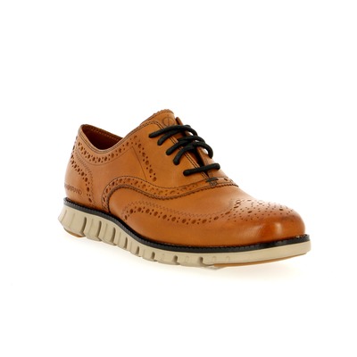 Cole Haan Veterschoenen cognac