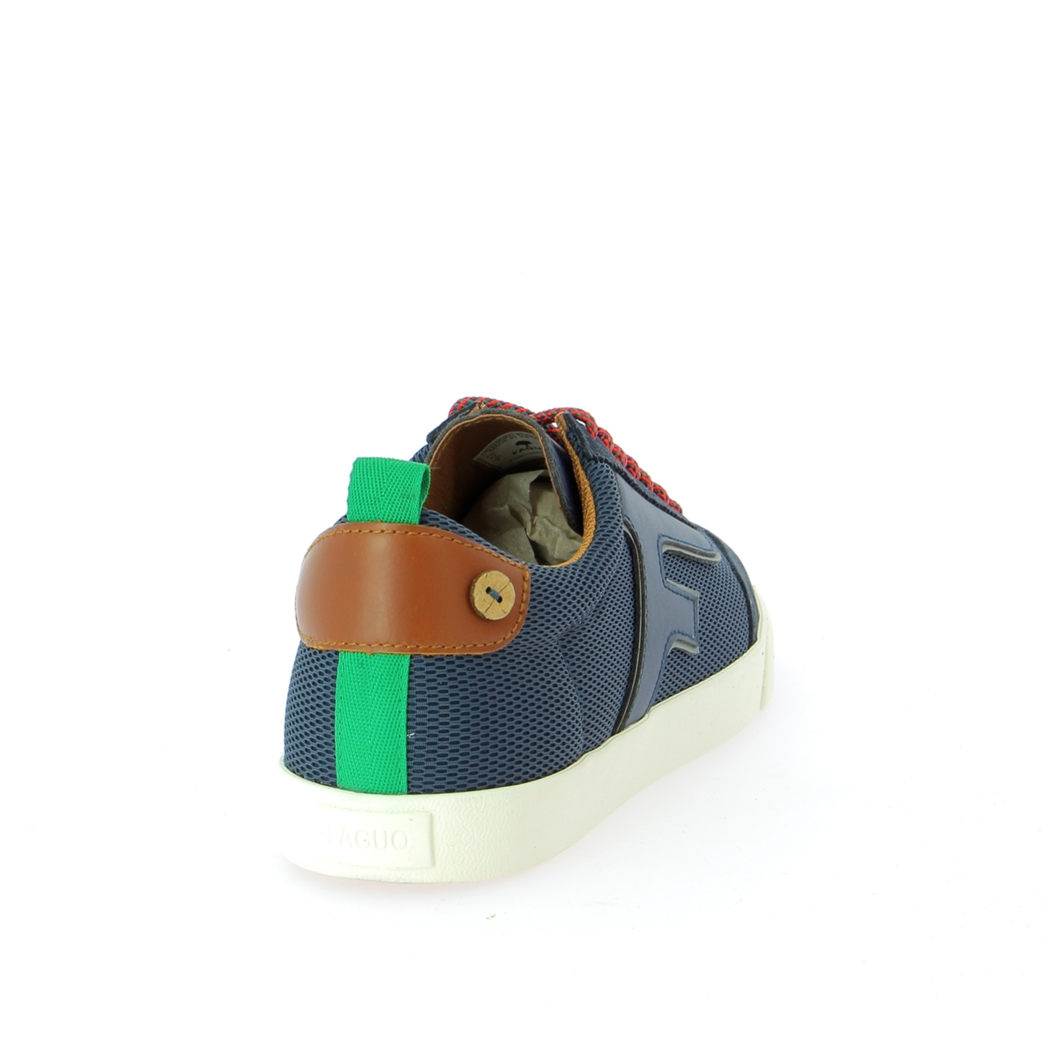Zoom Faguo basket bleu
