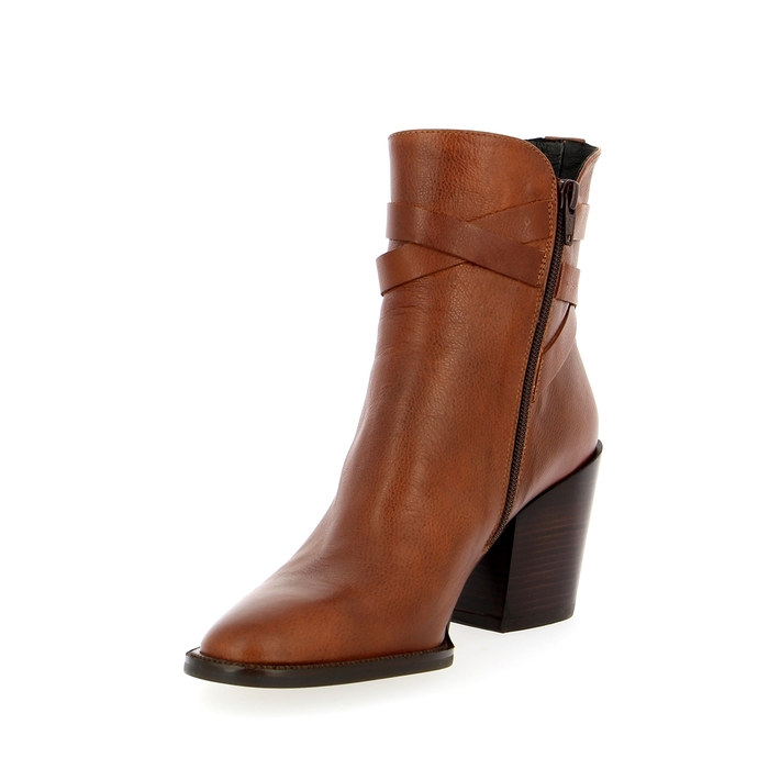 Zinda boots cognac cognac