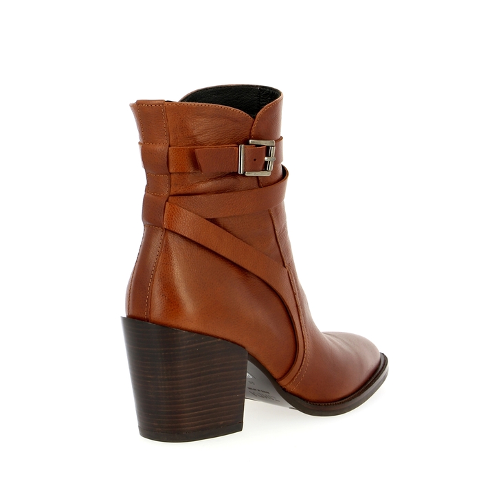 Zinda boots cognac cognac