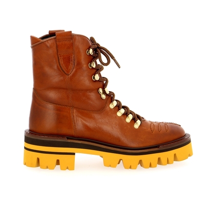 Zinda bottines cognac