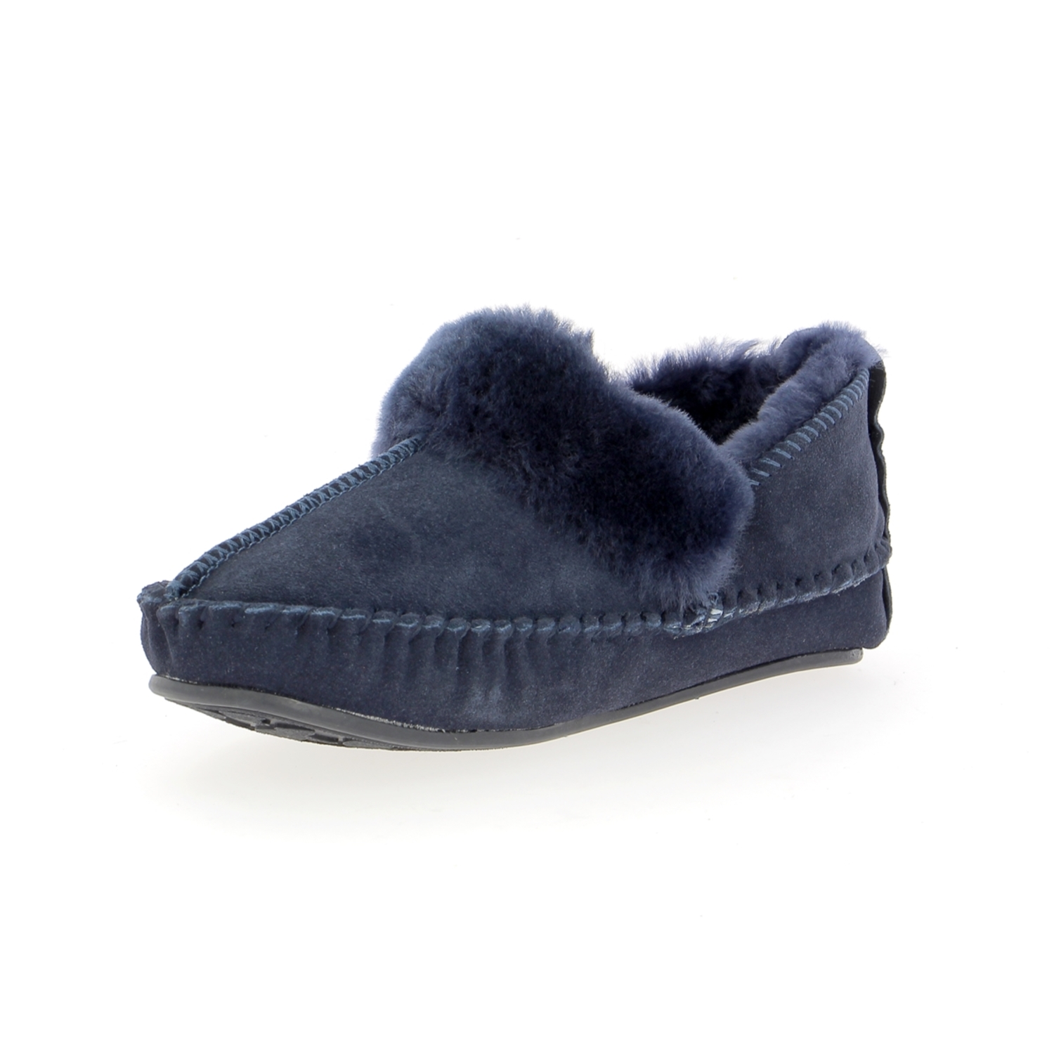 Zoom Warmbat pantoufles bleu