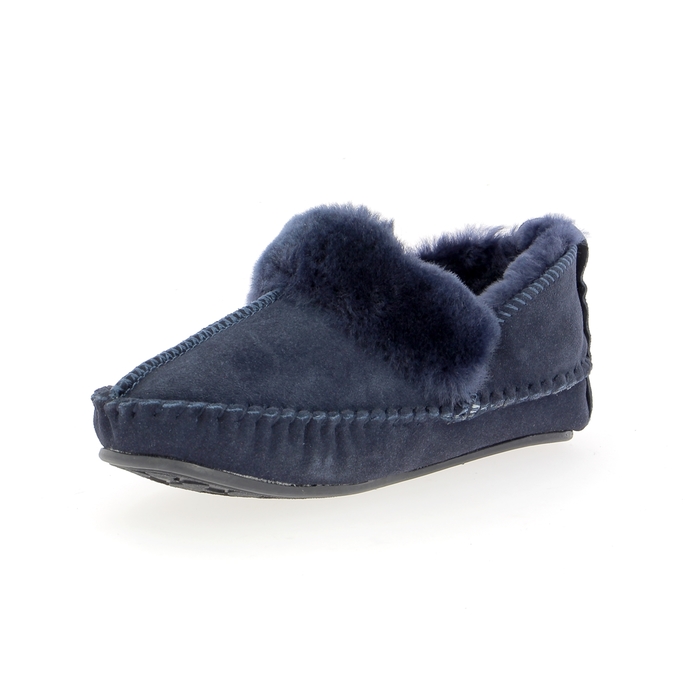 Warmbat pantoufles bleu bleu
