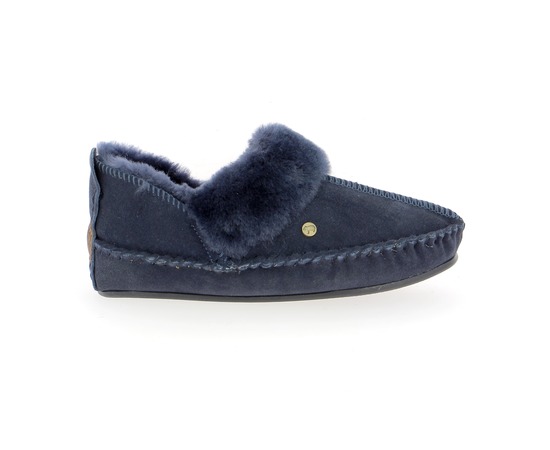 Warmbat Pantoffels blauw