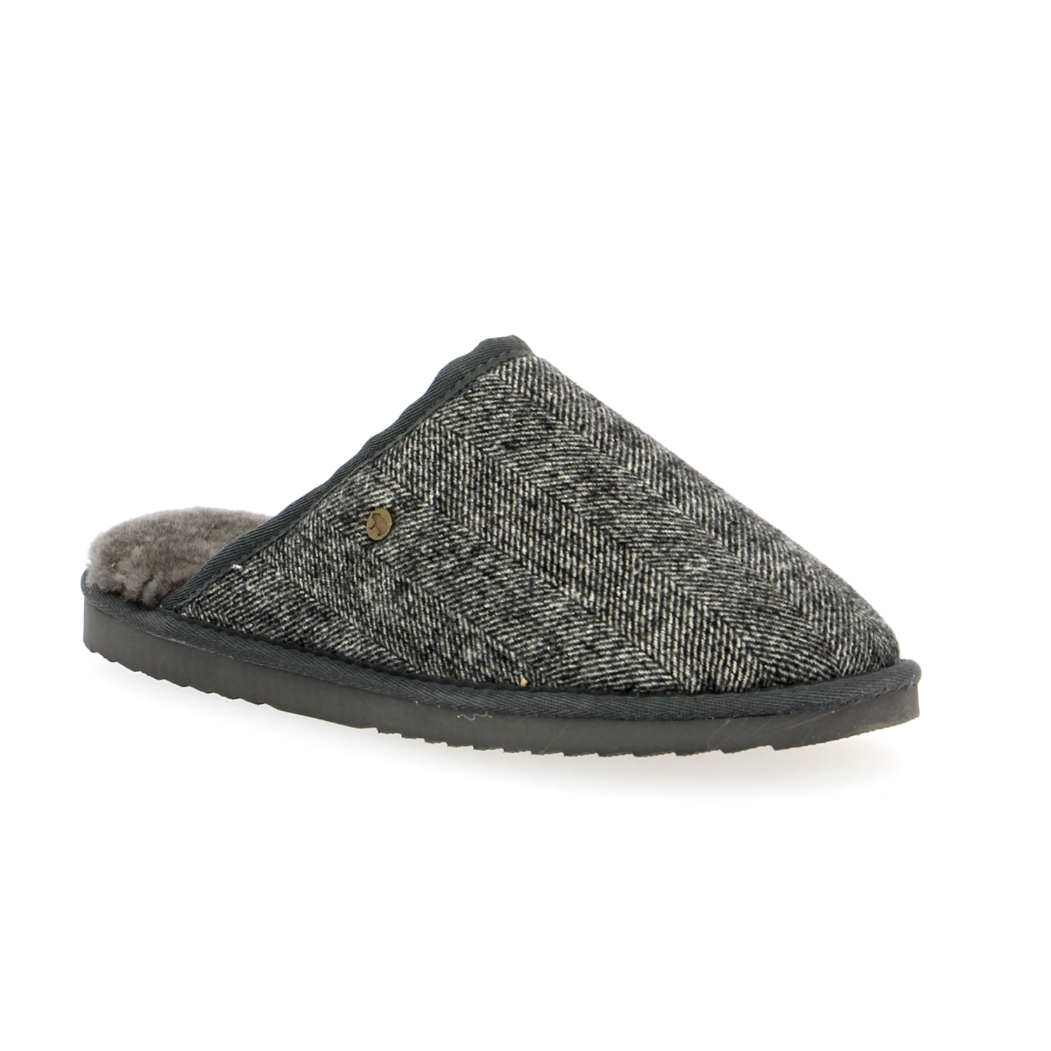 Zoom Warmbat pantoffels grijs