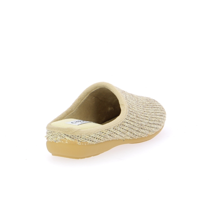 Cypres pantoufles beige beige