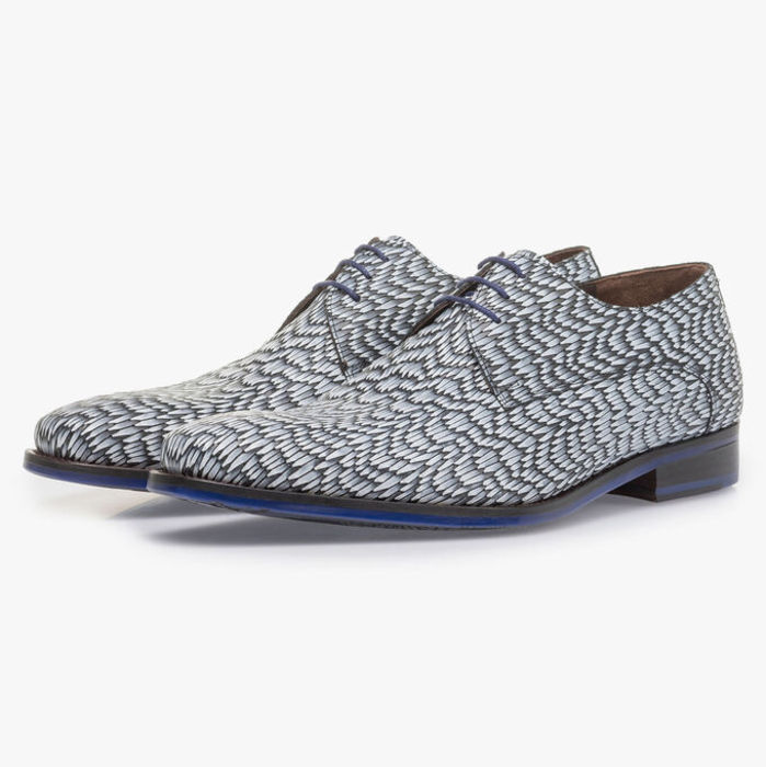 Floris Van Bommel veterschoenen wit wit