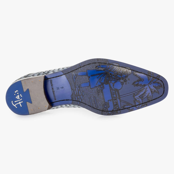 Floris Van Bommel veterschoenen wit wit
