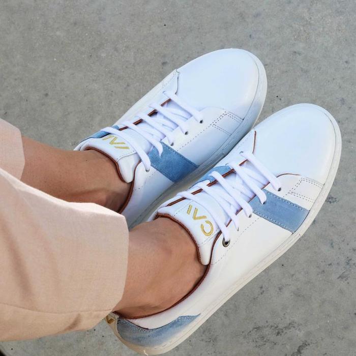 Caval basket blanc blanc