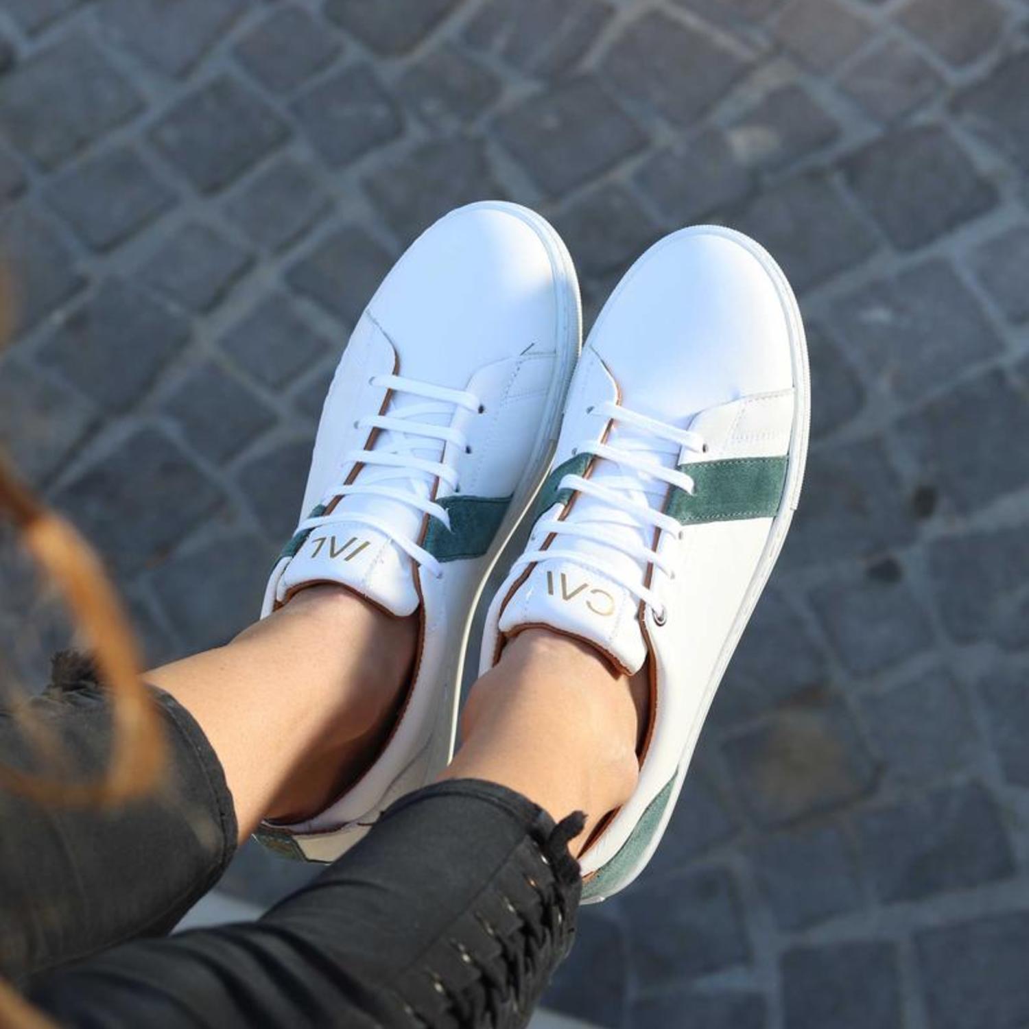 Zoom Caval basket blanc
