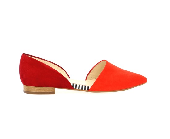 Peter Kaiser Ballerines corail