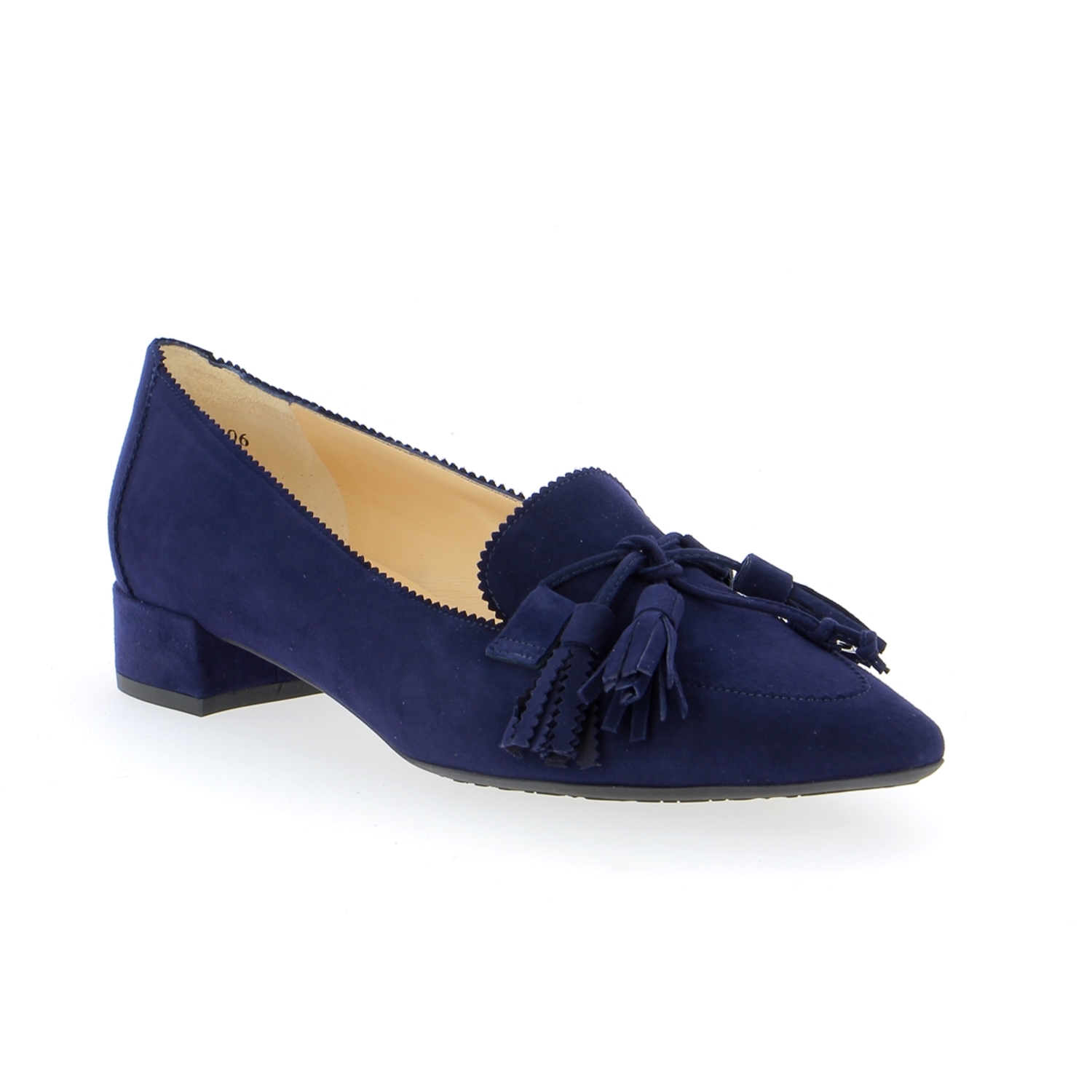 Zoom Peter Kaiser moccassins bleu