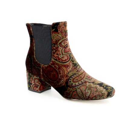 Alma En Pena Boots bordeaux