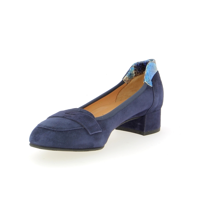 Voltan ballerinas blauw blauw