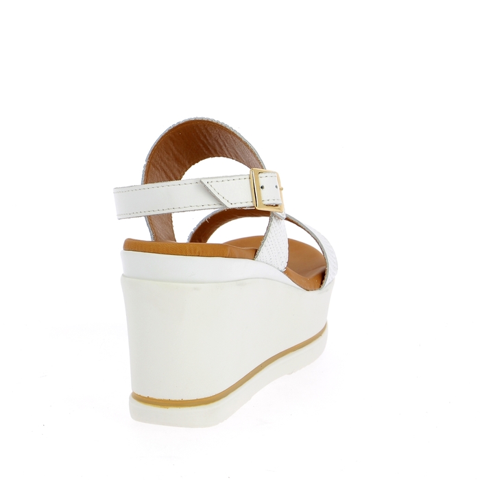 Delaere sandales blanc blanc