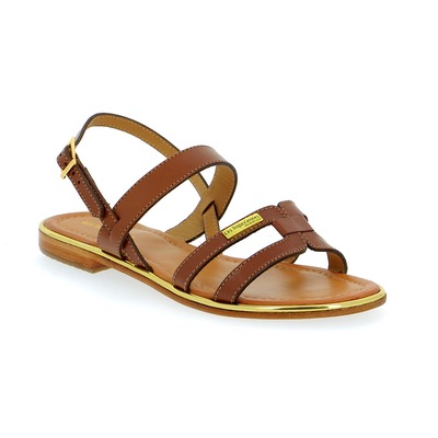 Tropezienne Sandalen cognac