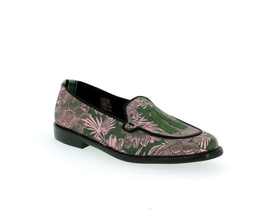 Floris Van Bommel Moccassins vert