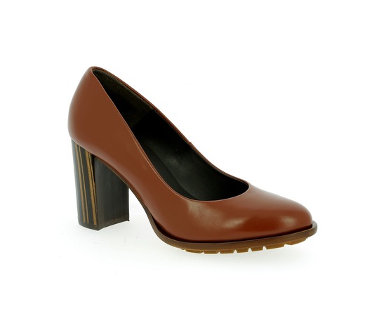 Zinda Pumps cognac